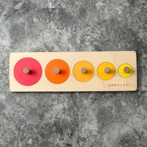 Lovery Wood Puzzle Friends Circles